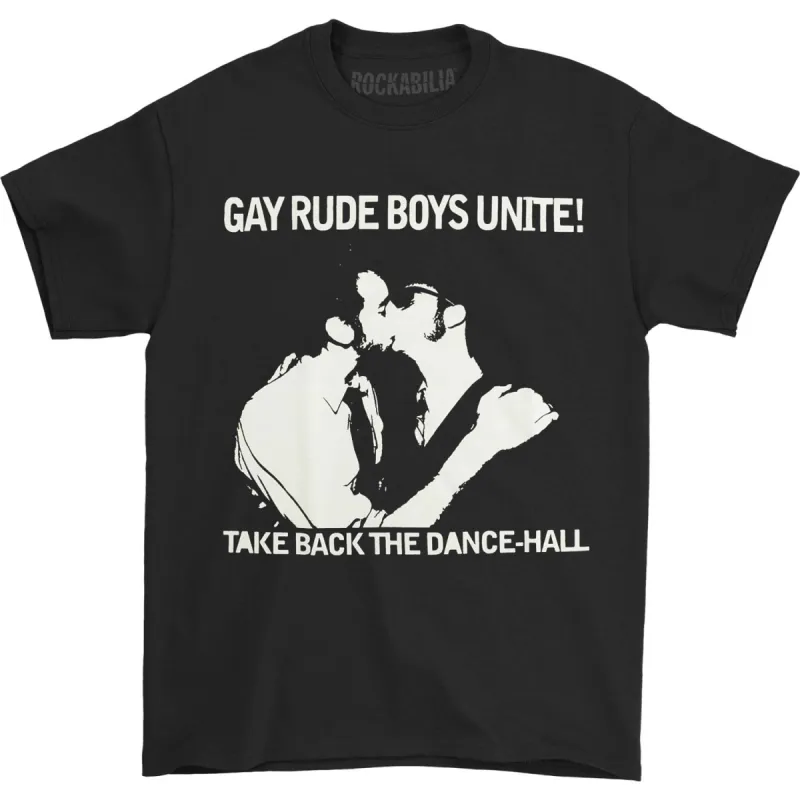 Gay Rude Boys Unite T-shirt sold by Rockabilia