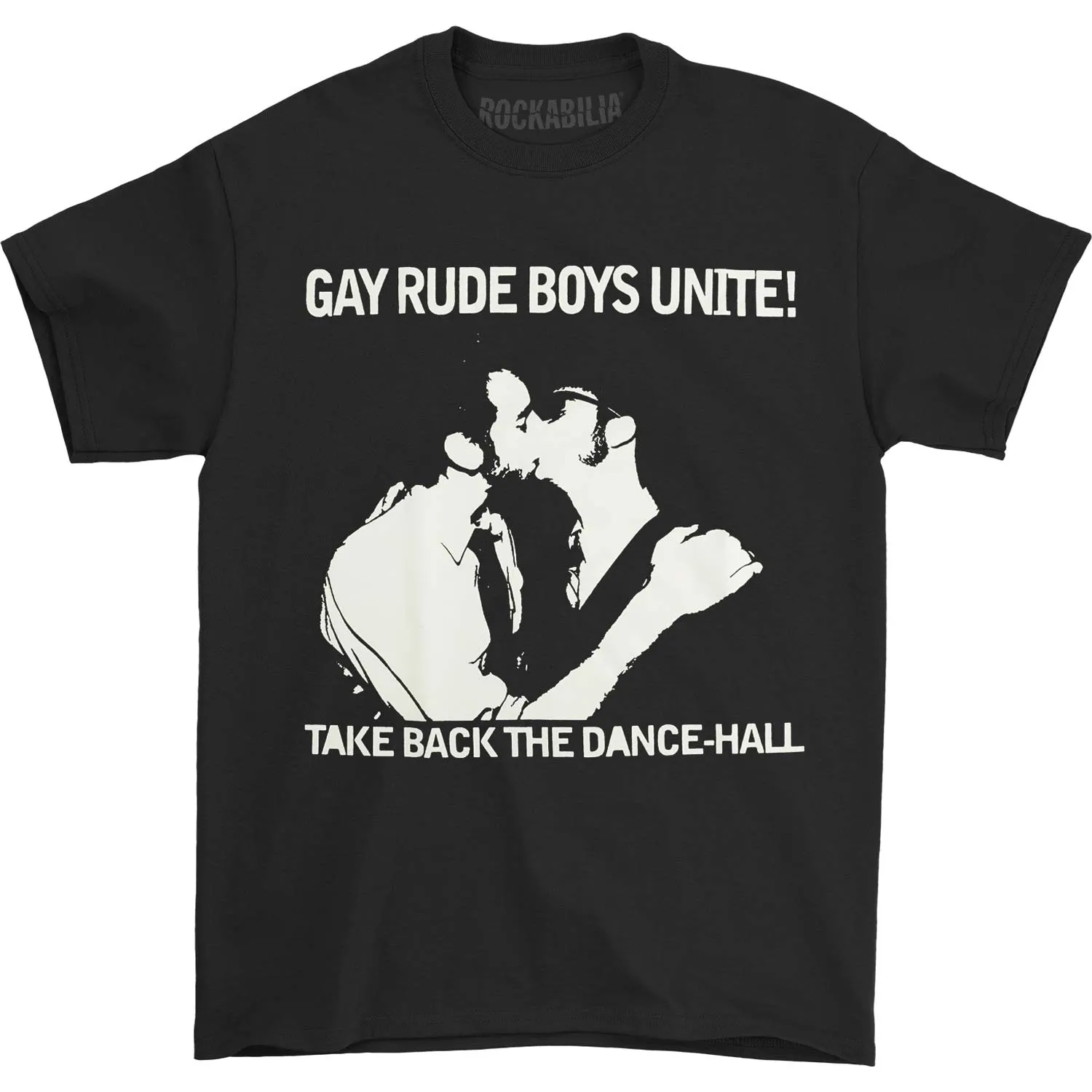 Gay Rude Boys Unite T-shirt sold by Rockabilia