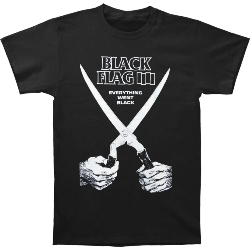 Everything Went Black T-shirt sold by Rockabilia