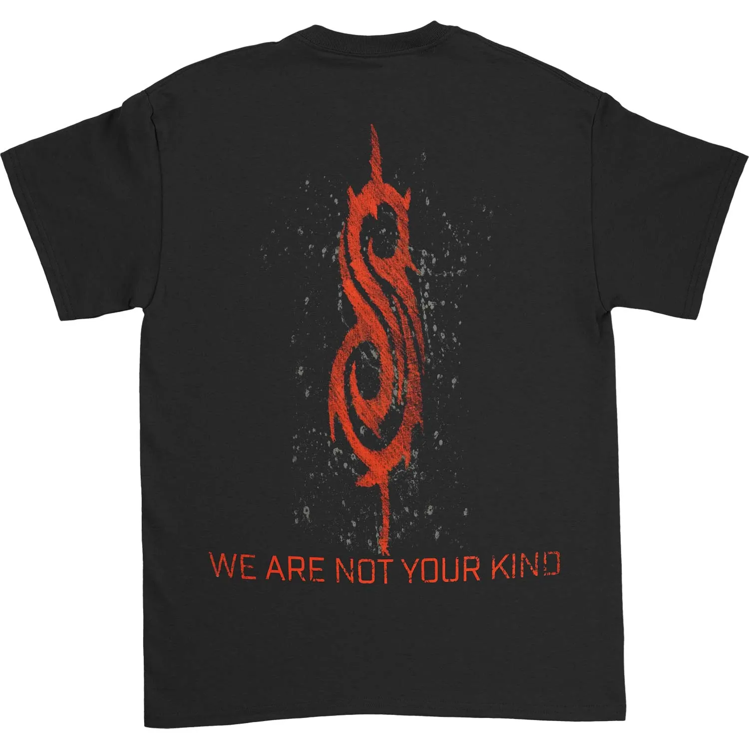 We Are Not Your Kind Red/Grey T-shirt sold by Rockabilia product image thumbnail 2