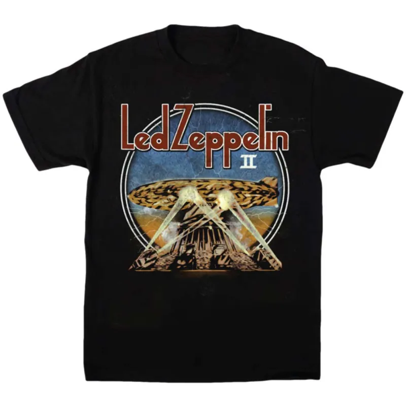 LZII Searchlights Slim Fit T-shirt sold by Rockabilia