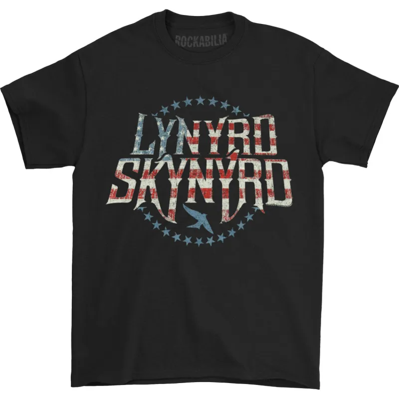 Stripes & Stars Logo Regular Mens T-shirt sold by Rockabilia