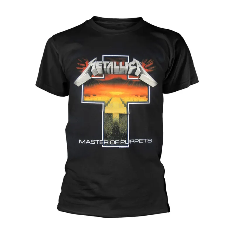 Master Of Puppets Cross T-shirt sold by Rockabilia