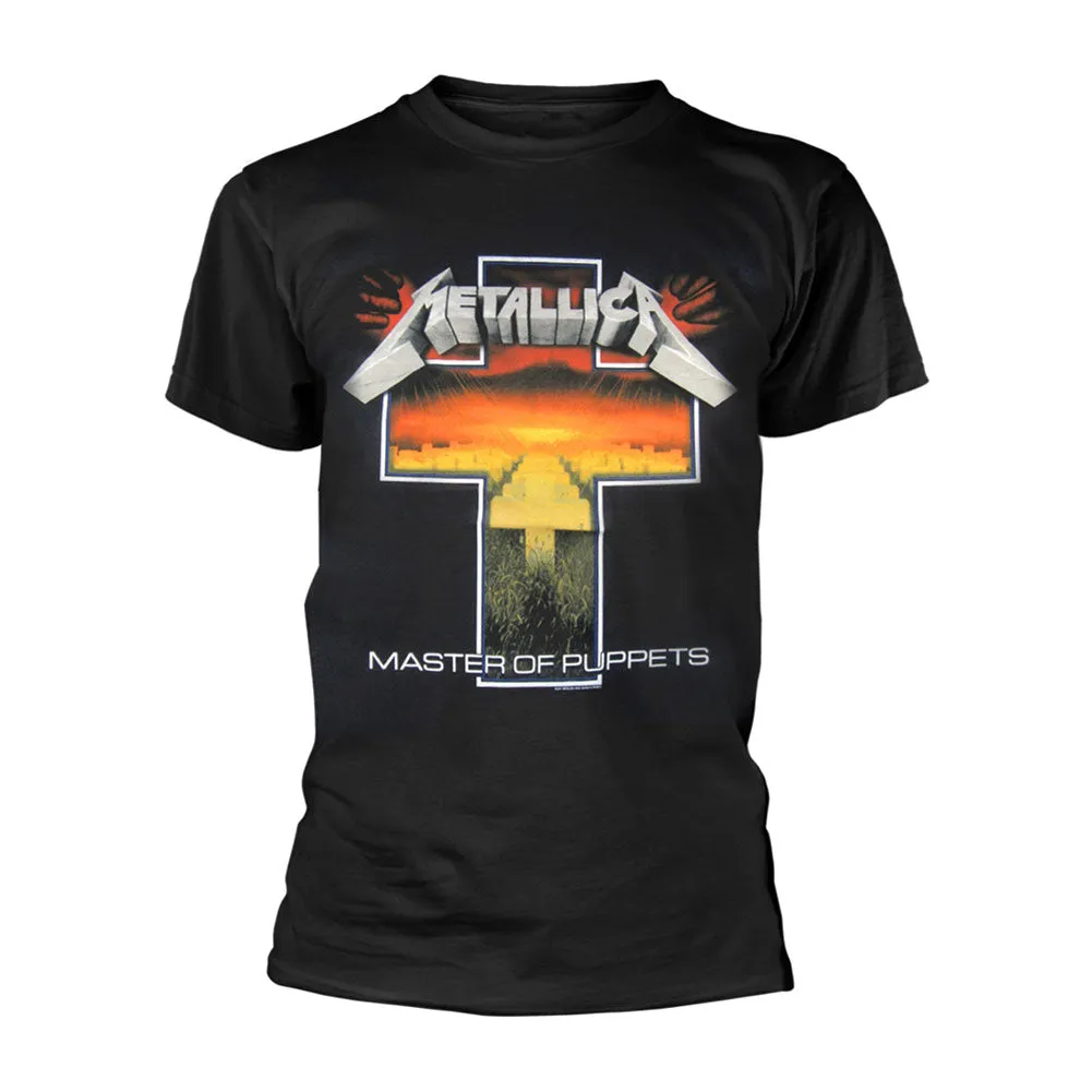 Master Of Puppets Cross T-shirt sold by Rockabilia