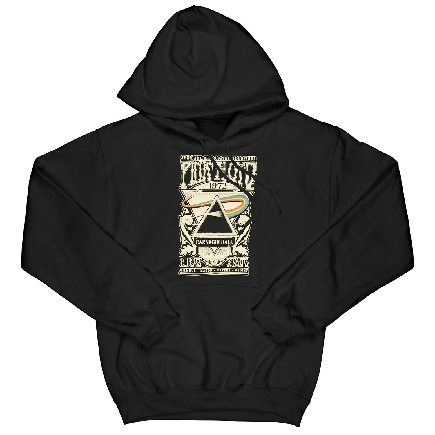 Pink Floyd Carnegie Hall Poster Hooded Sweatshirt sold by Rockabilia
