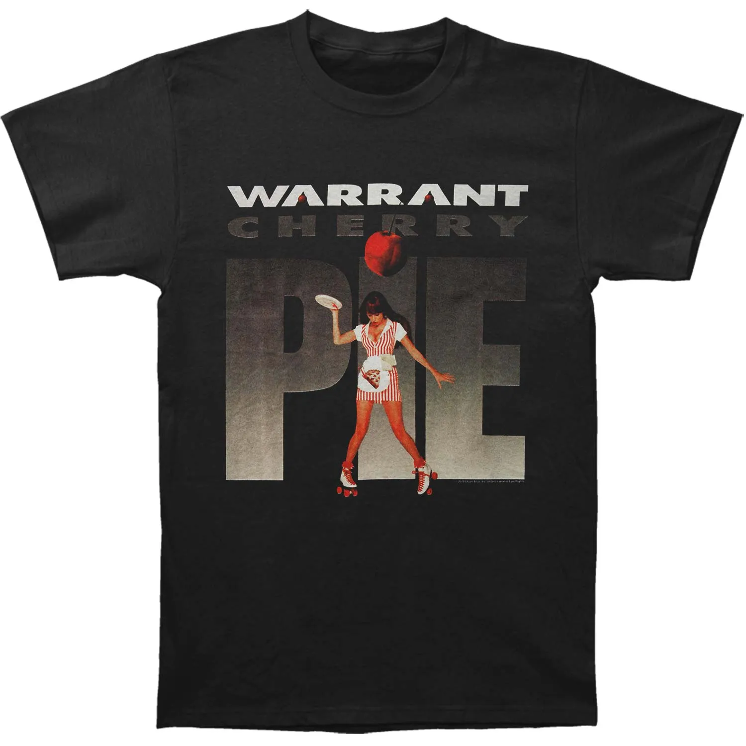 Warrant Cherry Pie Album T-shirt sold by Rockabilia