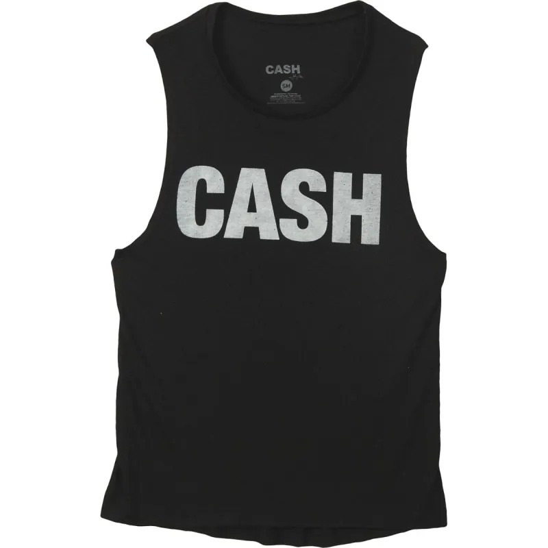 CASH Faded Women's Tank Womens Tank sold by Rockabilia