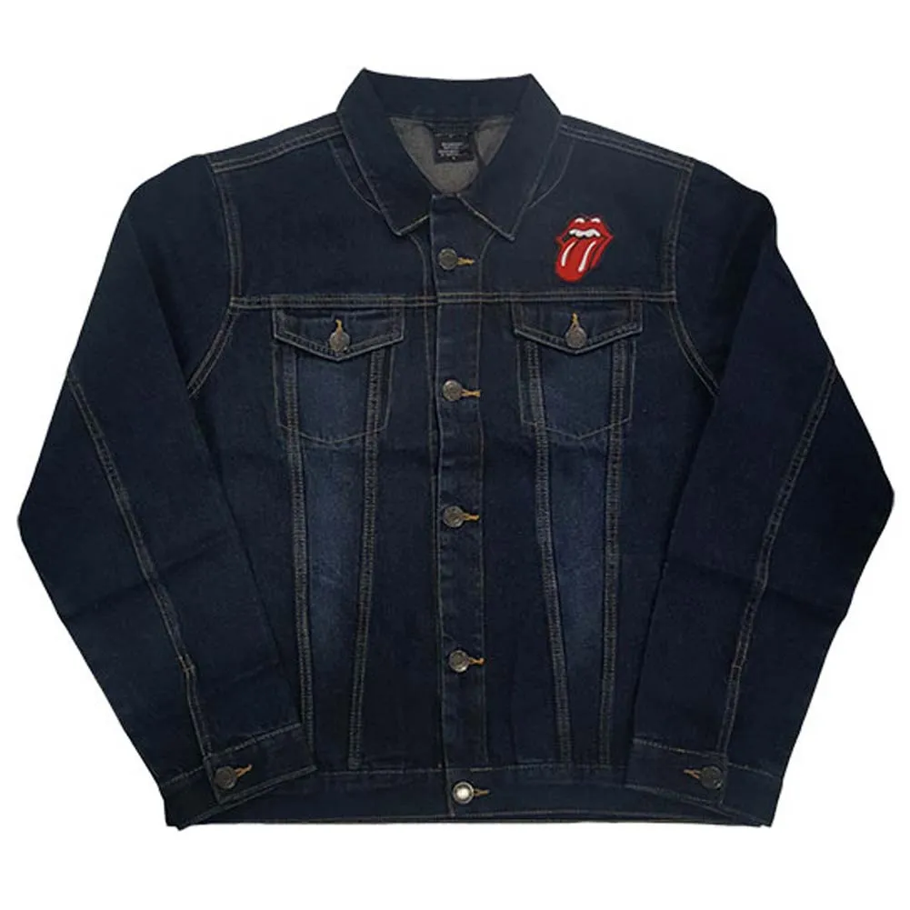 Classic Tongue (Back Print) Denim Jacket sold by Rockabilia