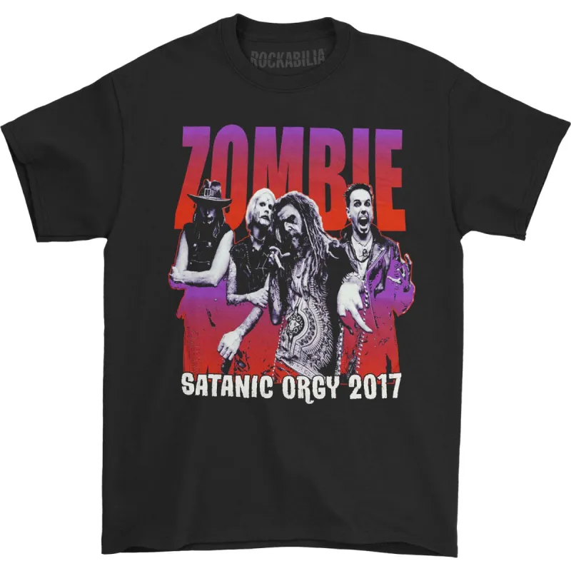 Satanic Orgy 2017 Tour Tee T-shirt sold by Rockabilia