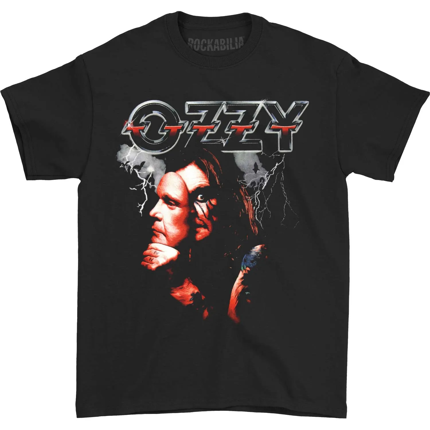 Ozzy Mask T-shirt sold by Rockabilia
