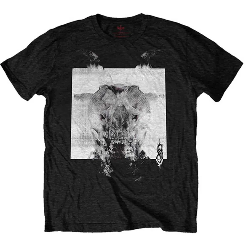 Devil Single - Black & White (Back Print) Slim Fit T-shirt sold by Rockabilia