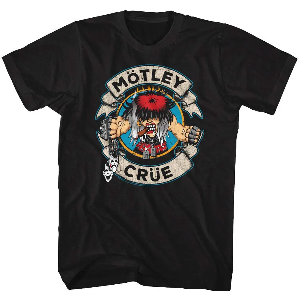 Motleycrue T-shirt sold by Rockabilia