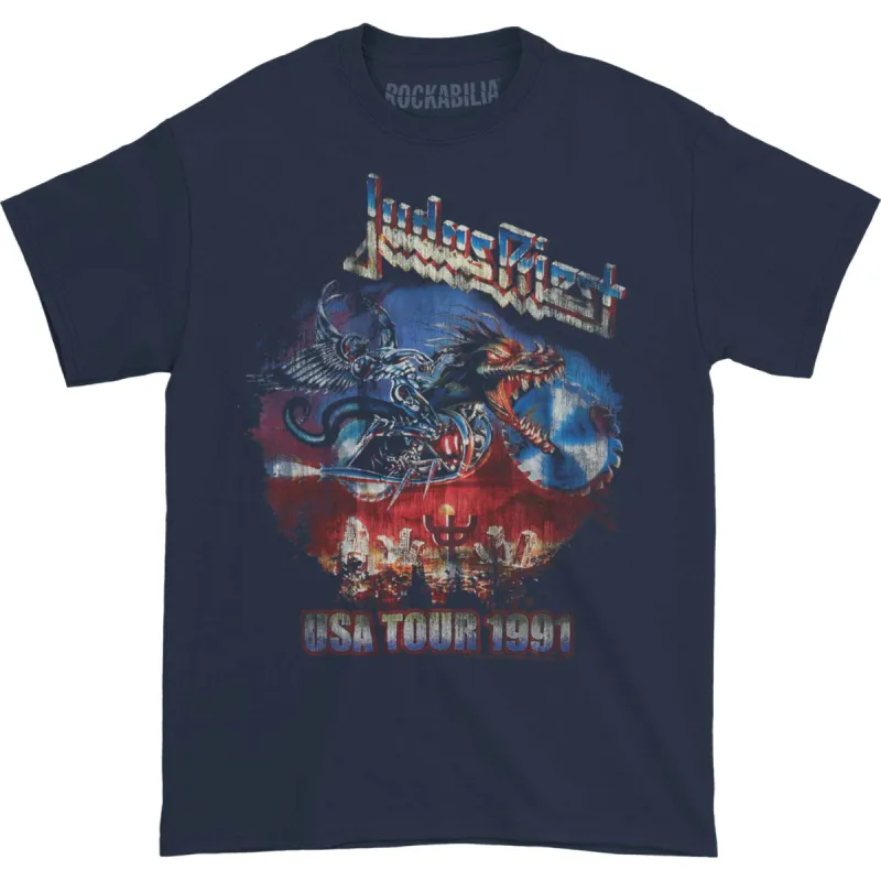 Painkiller US Tour 91 T-shirt made by Rockabilia