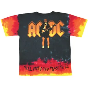 Hell Tie Dye T-shirt sold by Rockabilia product image thumbnail 2