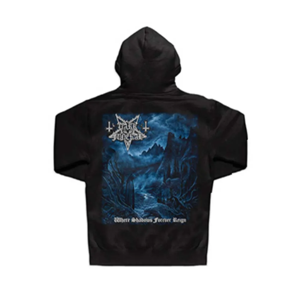 Where Shadows Reign Zip Hoodie Zippered Hooded Sweatshirt sold by Rockabilia product image thumbnail 2