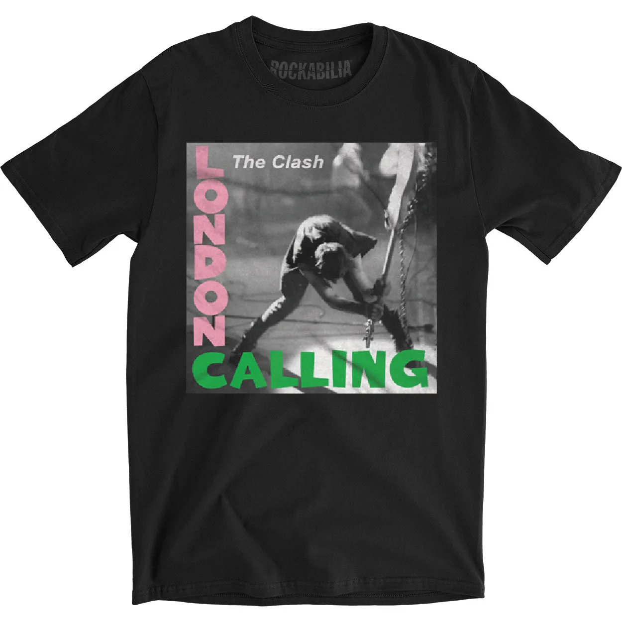 London Calling Slim Fit T-shirt sold by Rockabilia
