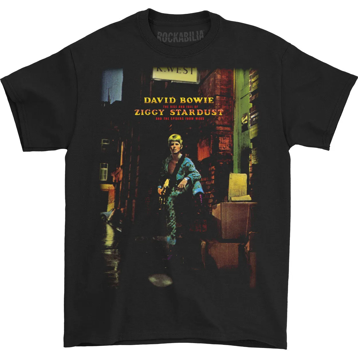 Ziggy Plays Guitar T-shirt sold by Rockabilia
