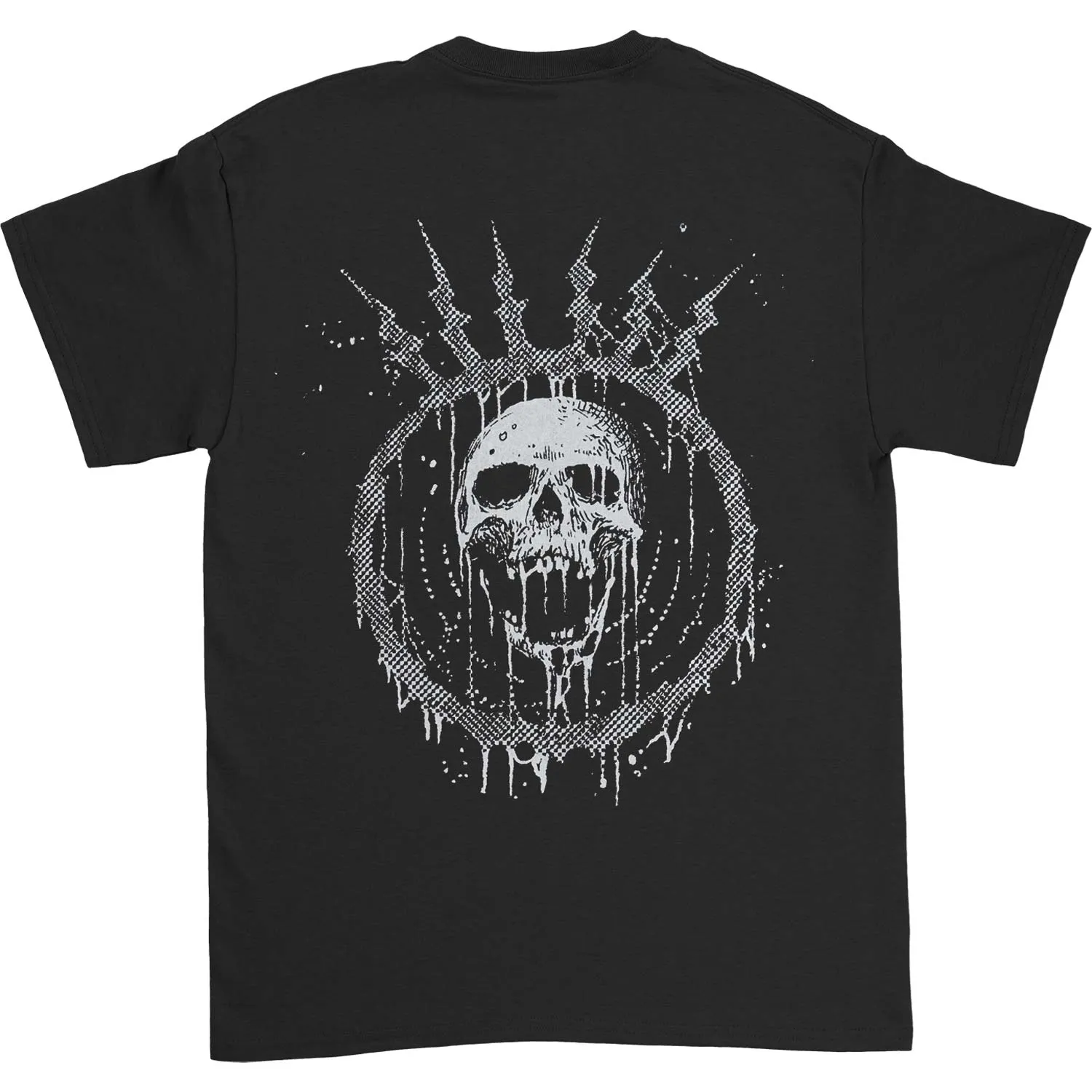 Skull Pyramid Slim Fit T-shirt sold by Rockabilia product image thumbnail 2