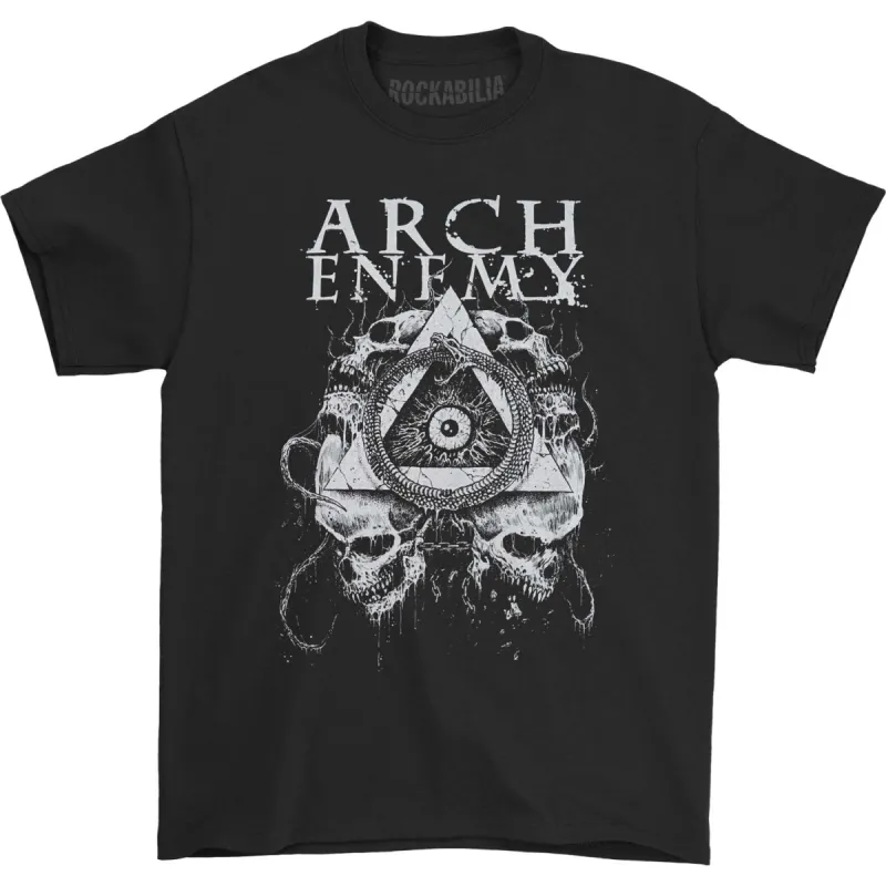 Skull Pyramid Slim Fit T-shirt sold by Rockabilia