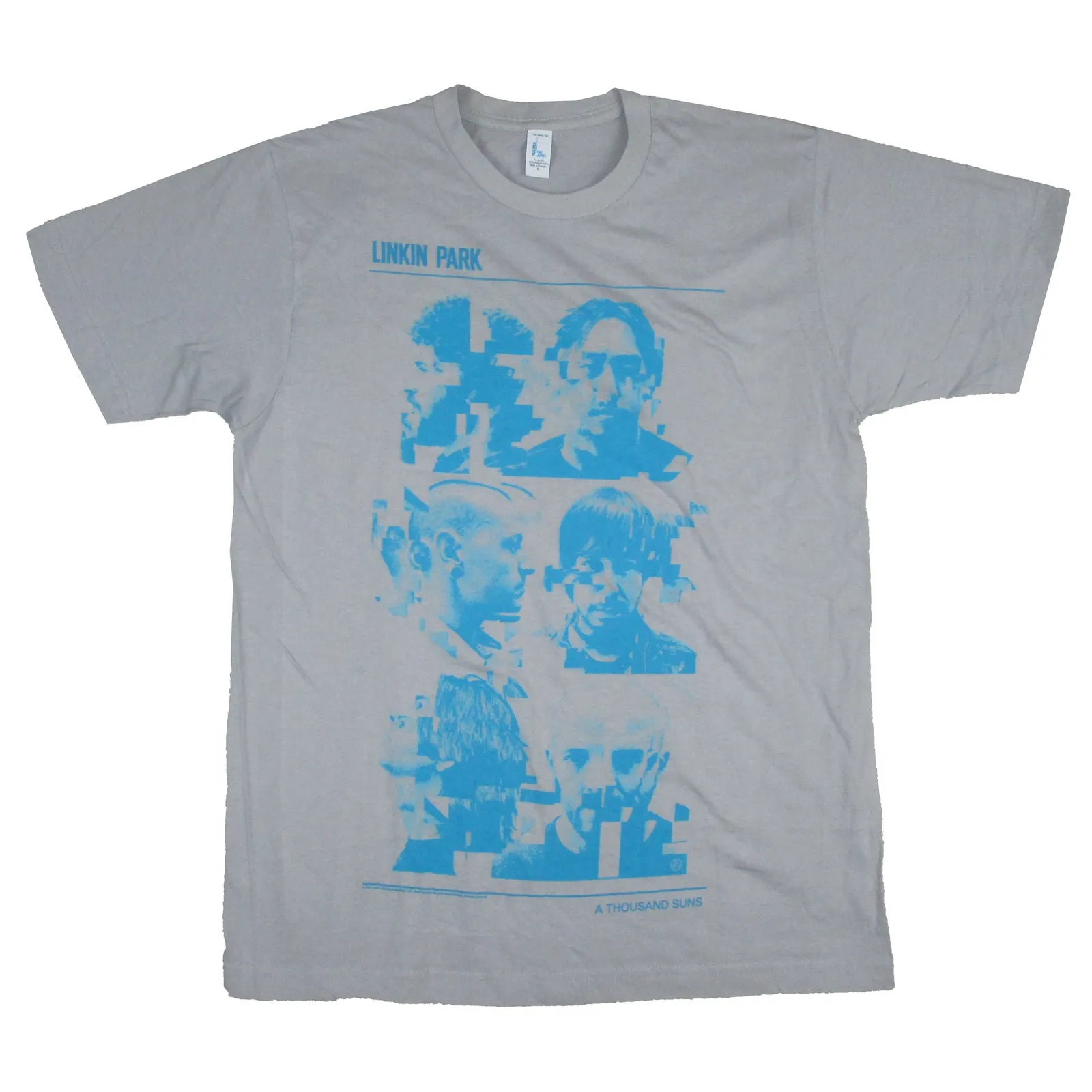 Glitch Portraits Band Images T-shirt sold by Rockabilia