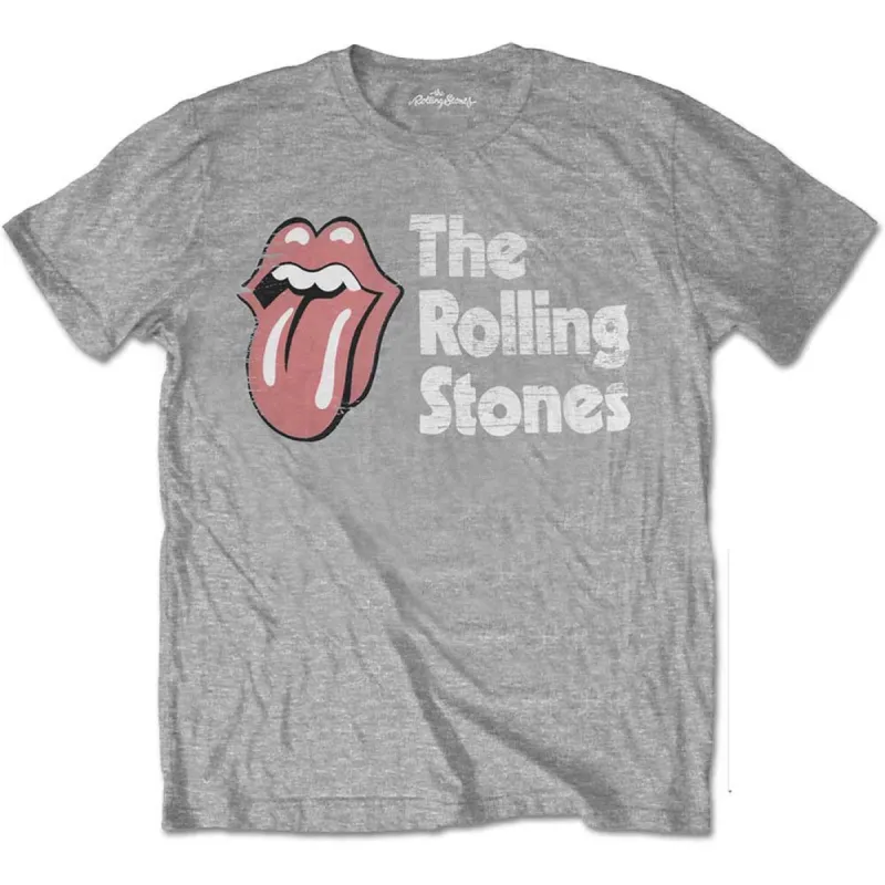 Scratched Logo Slim Fit T-shirt sold by Rockabilia