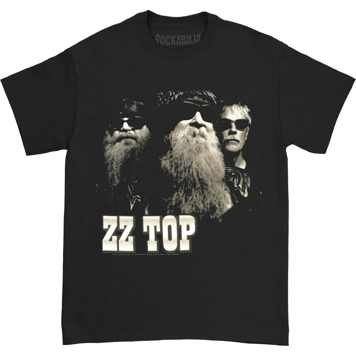 B&W Photo 2014 Tour T-shirt sold by Rockabilia