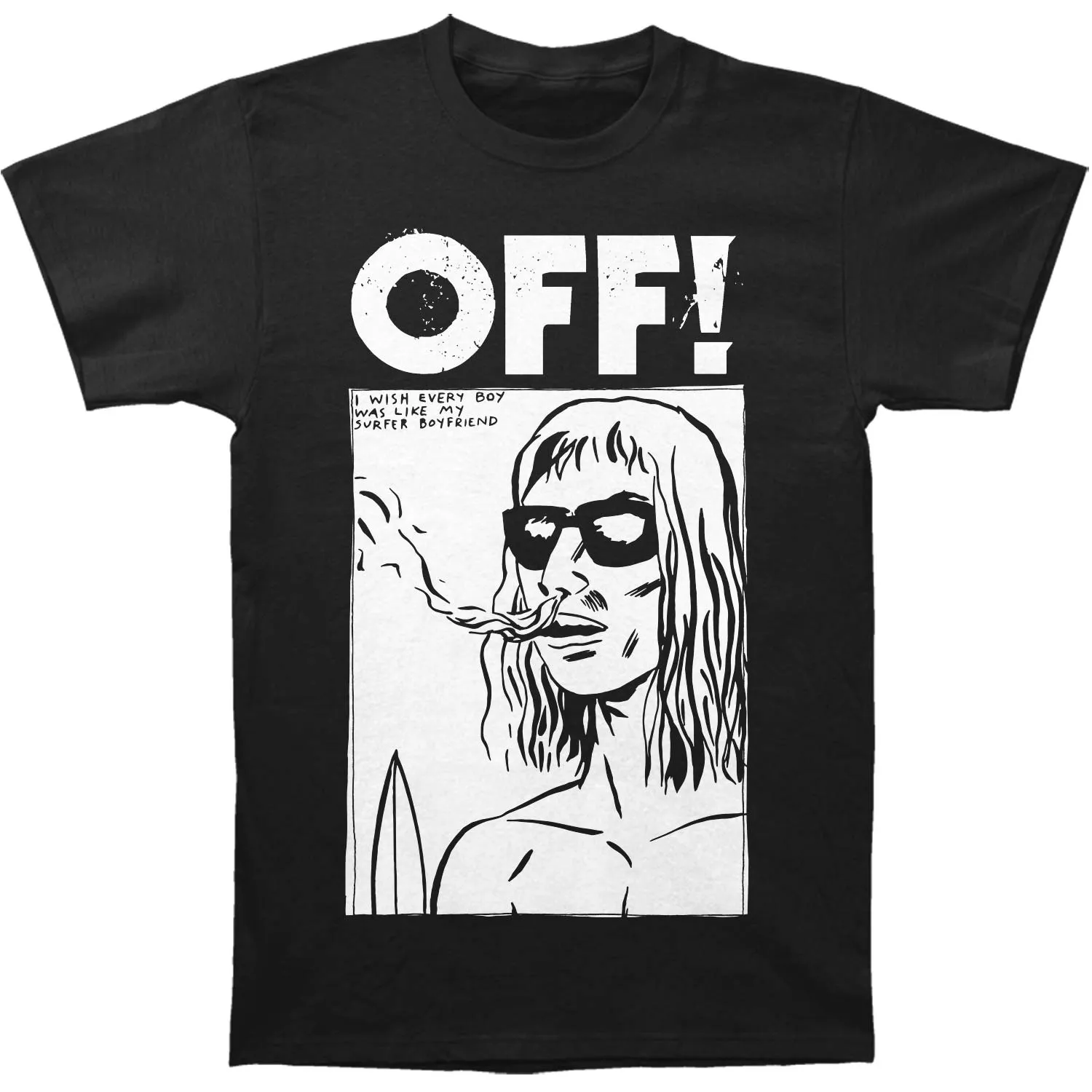 Surfer Boyfriend T-shirt sold by Rockabilia