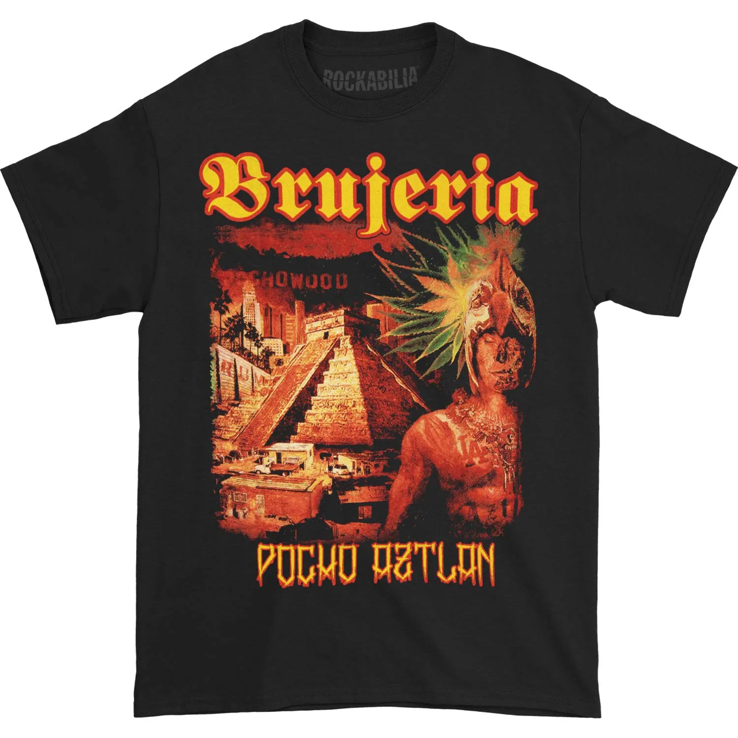 Pocho Aztlan Slim Fit T-shirt sold by Rockabilia