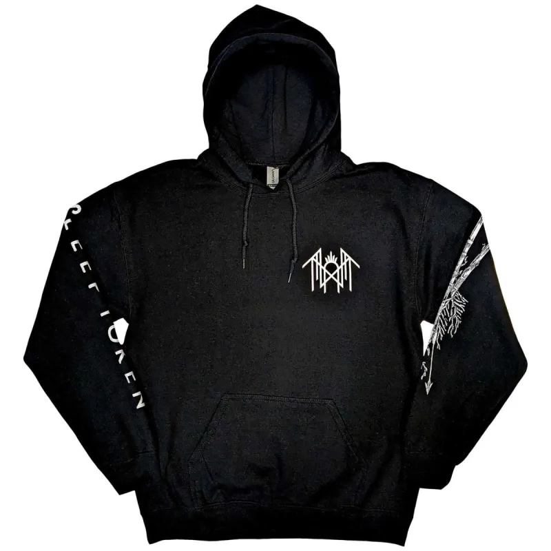 Trinity (Back Print, Sleeve Print) Hooded Sweatshirt sold by Rockabilia