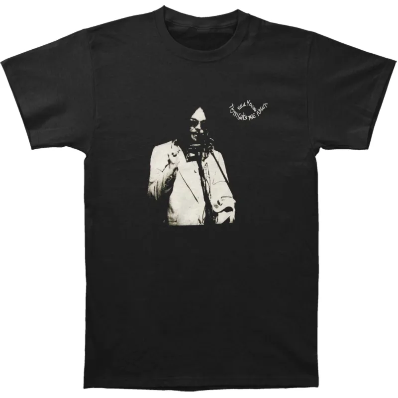 Tonight's The Night Organic Tee (Black) Slim Fit T-shirt made by Rockabilia