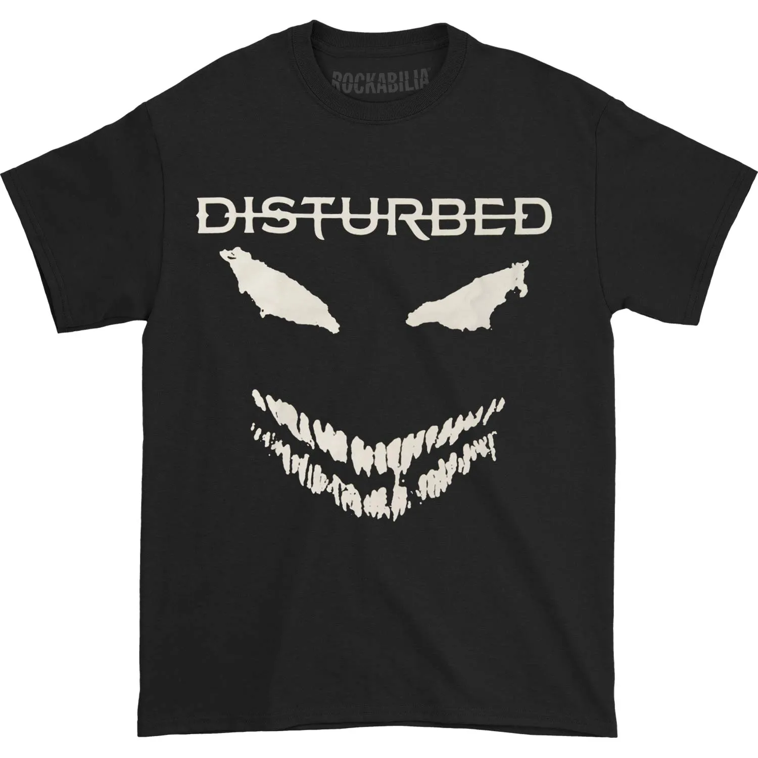 White Scary Face T-shirt sold by Rockabilia