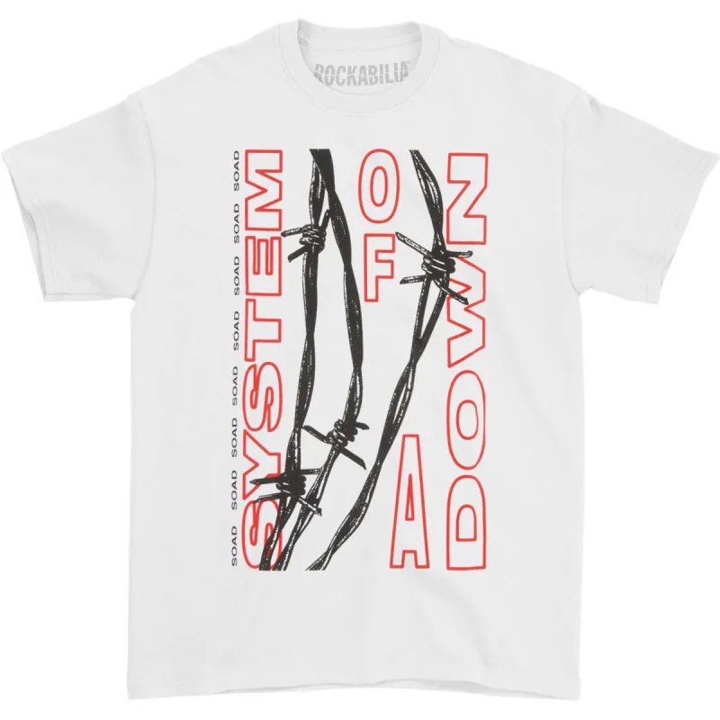 Barbed Wire Tee T-shirt sold by Rockabilia