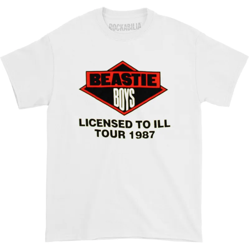 Diamond Logo Licensed to Ill Tour 1987 T-shirt sold by Rockabilia
