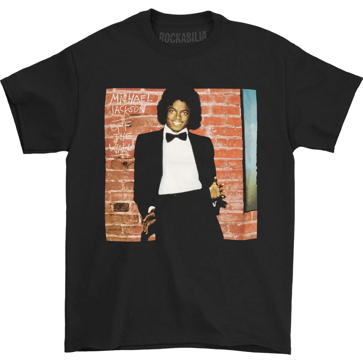 MJ Off the Wall Closeup T-shirt sold by Rockabilia