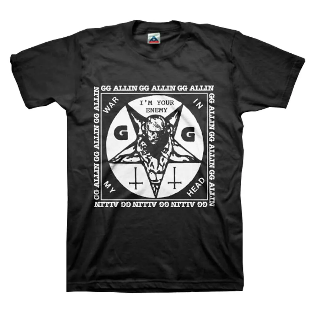 I'm Your Enemy T-shirt sold by Rockabilia