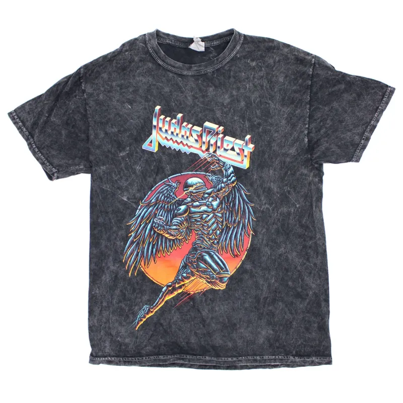 Flying Killer Acid Wash Tee Vintage T-shirt sold by Rockabilia