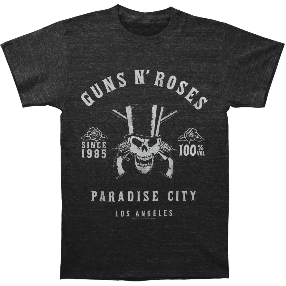 Paradise City Skeleton Label Vintage T-shirt sold by Rockabilia