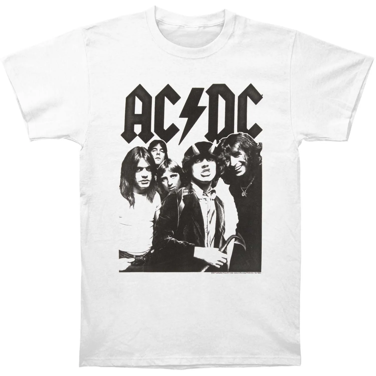Acdc T-shirt sold by Rockabilia
