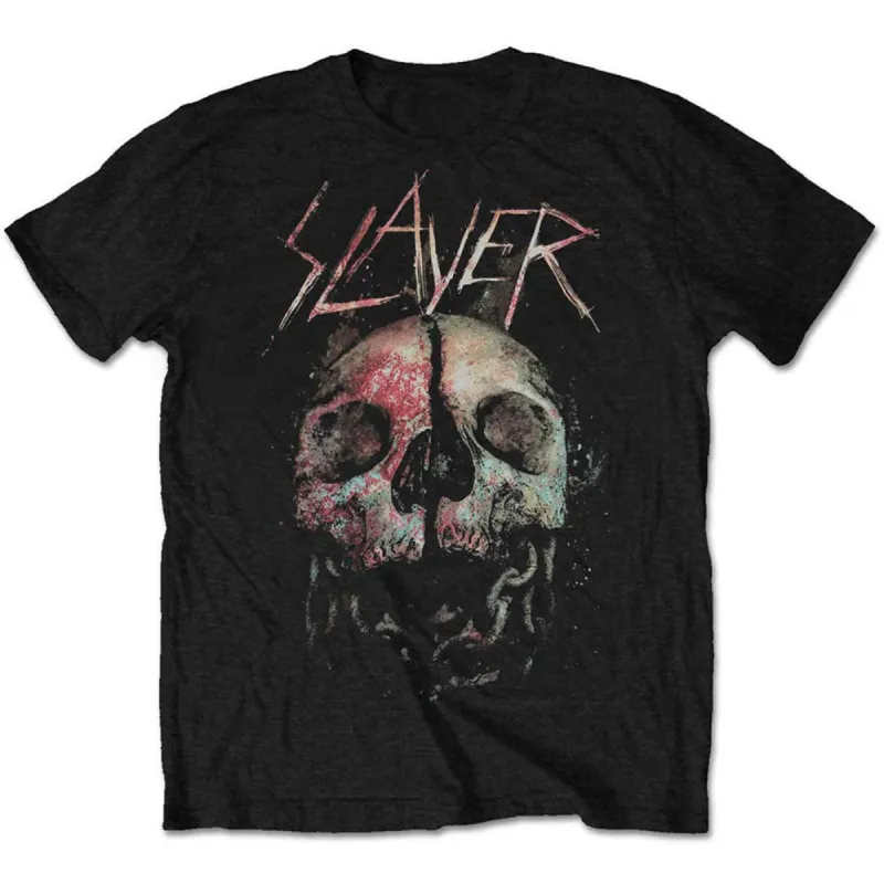 Cleaved Skull Slim Fit T-shirt sold by Rockabilia
