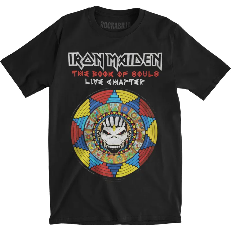 Book Of Souls Live Chapter Slim Fit T-shirt sold by Rockabilia
