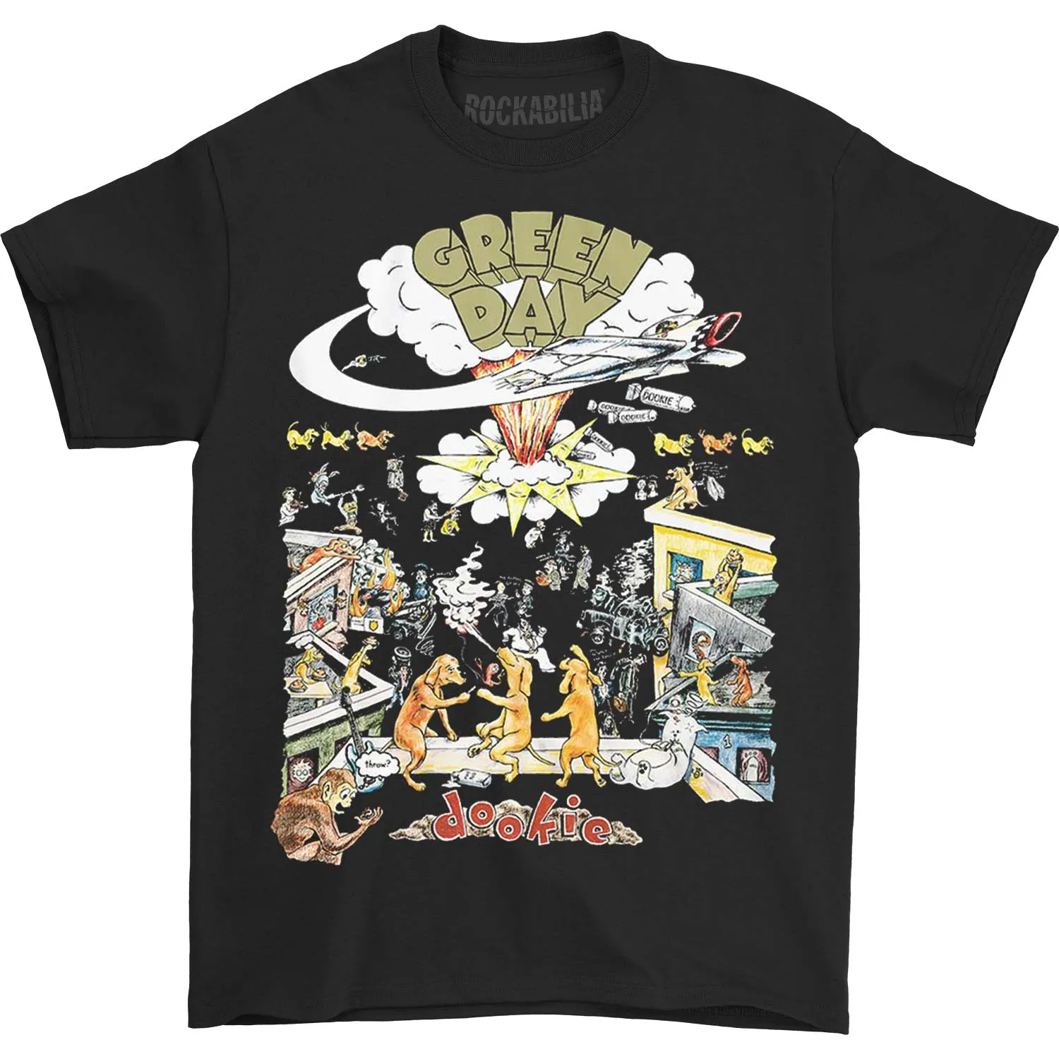 Dookie Scene Tee (Black) T-shirt sold by Rockabilia
