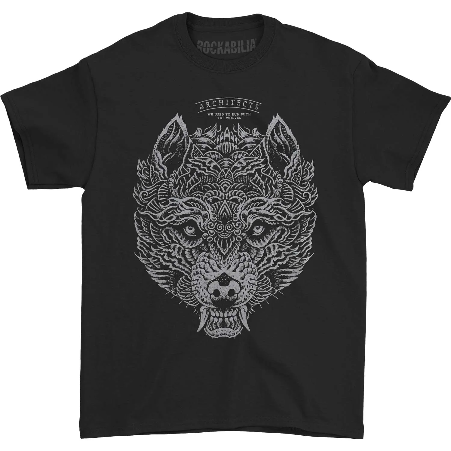 Wolf Head Tee T-shirt sold by Rockabilia