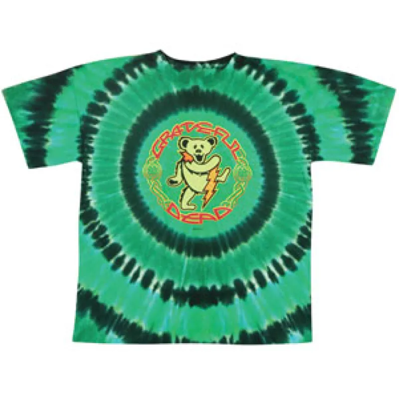 Celtic Bear Tie Dye T-shirt sold by Rockabilia