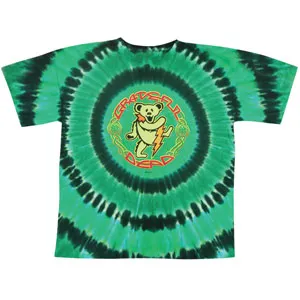 Celtic Bear Tie Dye T-shirt sold by Rockabilia