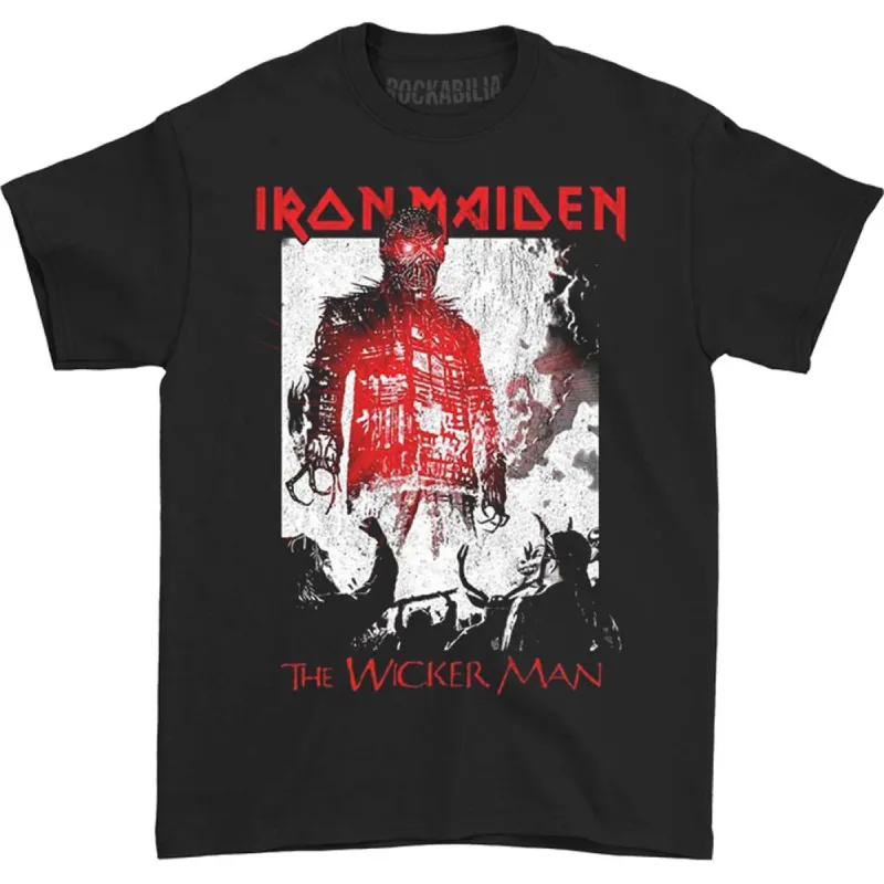 The Wicker Man Smoke Slim Fit T-shirt sold by Rockabilia