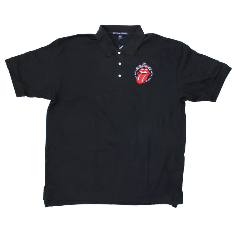 50 Years Emboidered Men's Polo Shirt Polo Shirt made by the Rolling Stones