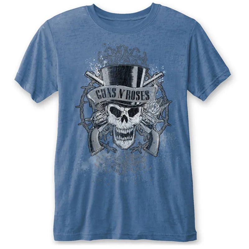 Faded Skull (Burn Out) Vintage T-shirt sold by Rockabilia