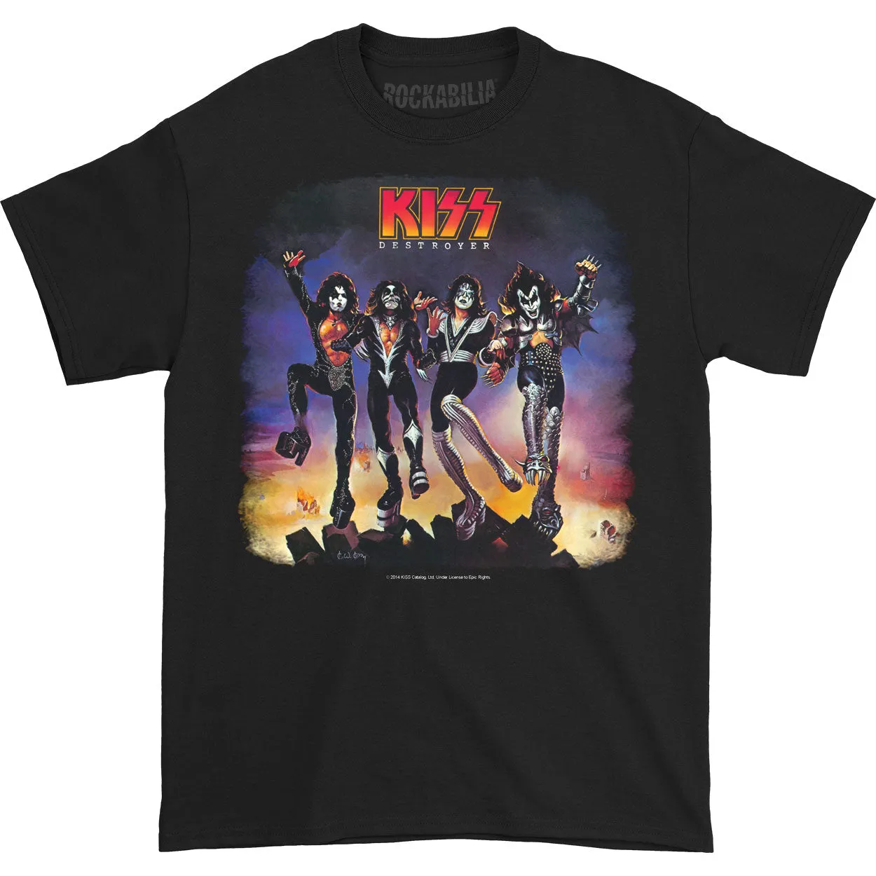 Destroyer T-shirt sold by Rockabilia