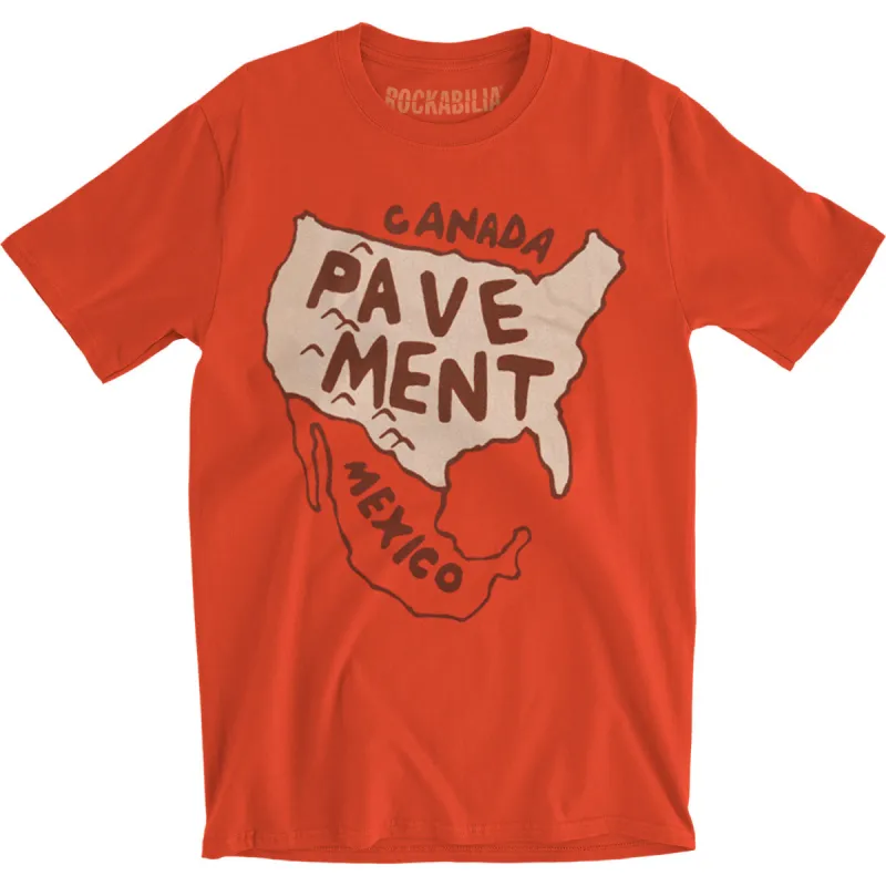 North America Slim Fit T-shirt sold by Rockabilia