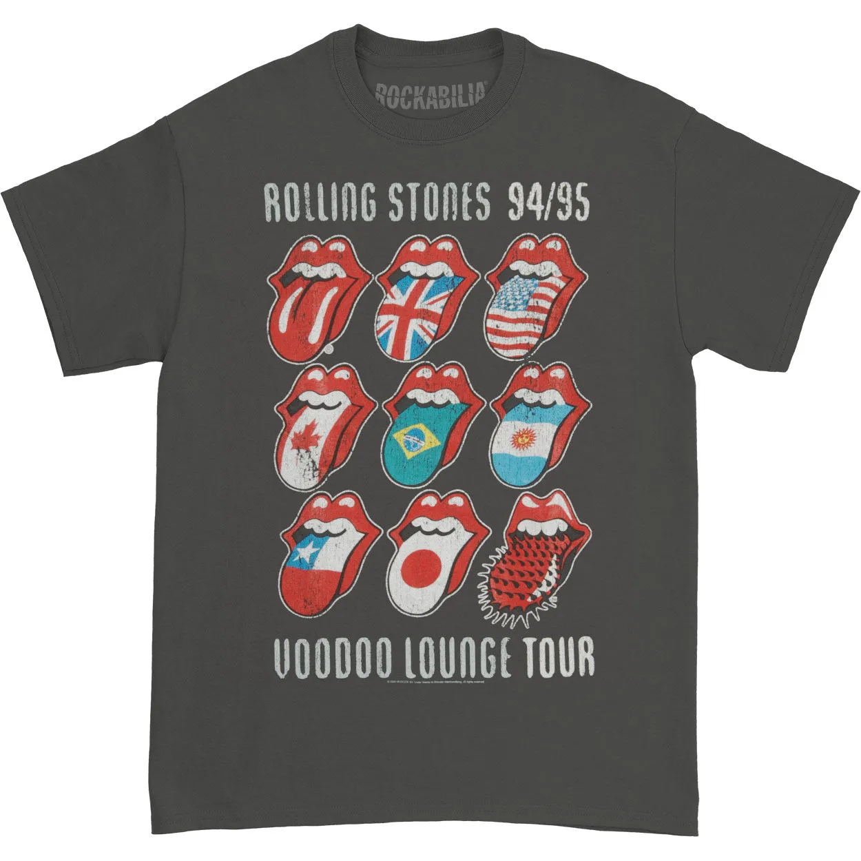 Voodoo Lounge Tongues T-shirt sold by Rockabilia